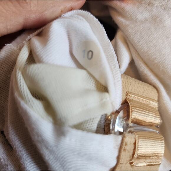 LULULEMON RUN YOUR HEART OUT GRAY STRIPE SIZE 10 - Picture 7 of 7